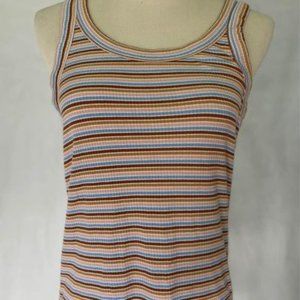 AE striped tank top size medium